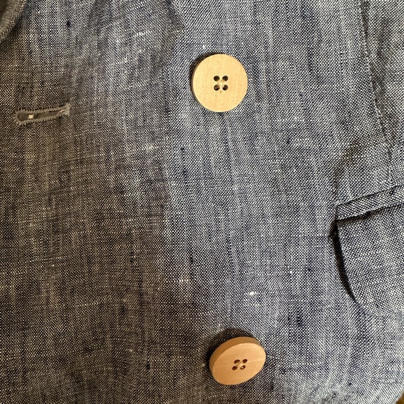 Mango brand 100% linen melange blazer - M - Picture 2 of 3